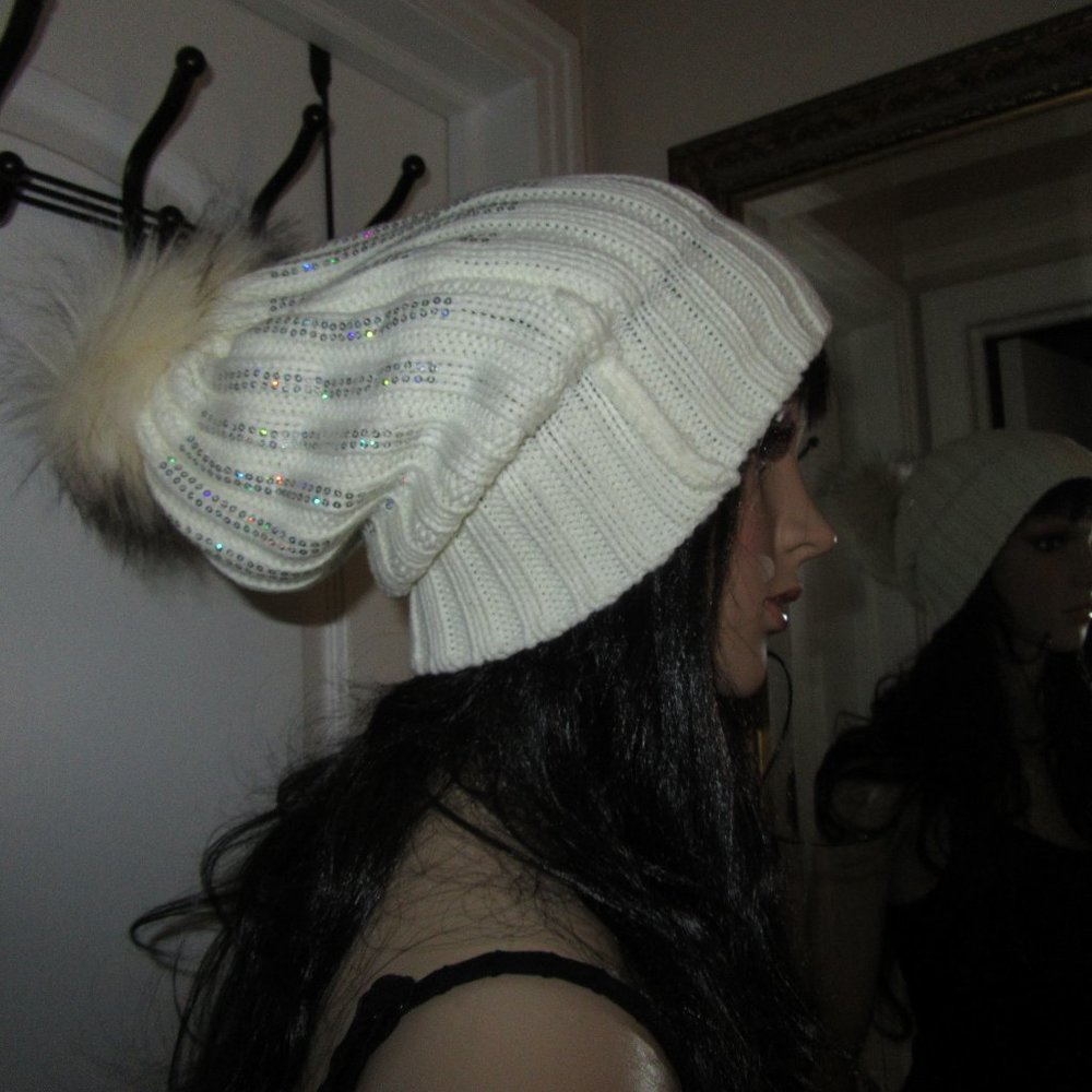 New Ladies bling toque's- 100 % Acrylic - Sequence